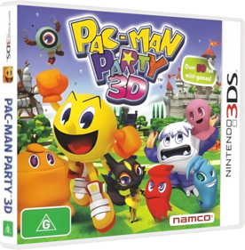 Pac-Man Party 3D - Box - 3D