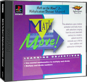 Math on the Move! 2: Multiplication & Division: Advanced - Box - 3D