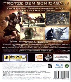 Clash of the Titans: The Videogame - Box - Back