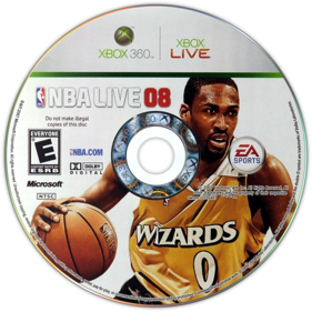 NBA Live 08 - Disc