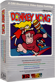 Donkey Kong - Box - 3D Image