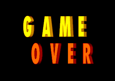 Beach Festival World Championship 1997 - Screenshot - Game Over