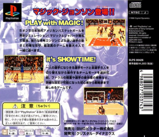 Slam 'n Jam '96 Featuring Magic & Kareem - Box - Back Image