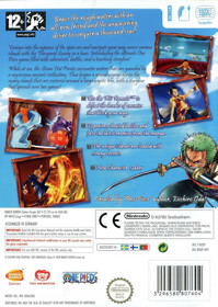 One Piece: Unlimited Cruise 1: The Treasure Beneath The Waves - Box - Back Image