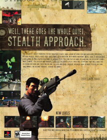 Syphon Filter 2 - Advertisement Flyer - Front