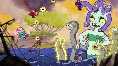 Cuphead: 'Don't Deal with the Devil' - Screenshot - Gameplay