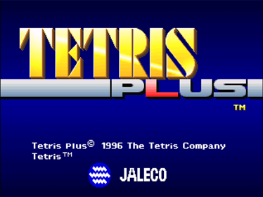 Tetris Plus - Screenshot - Game Title