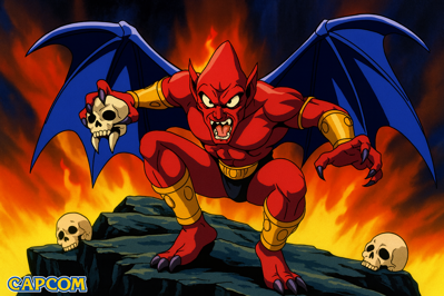 Demon's Crest - Fanart - Background
