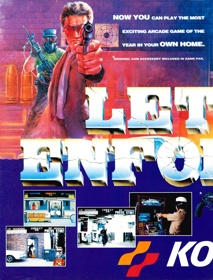 Lethal Enforcers - Advertisement Flyer - Front