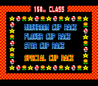Super Mario Kart - Screenshot - Game Select