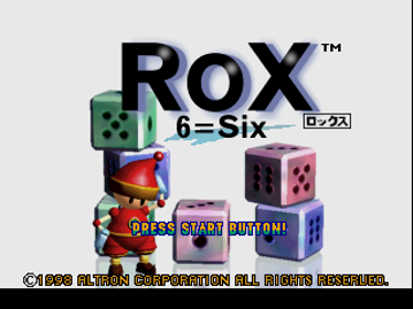 Rox - Screenshot - Game Title