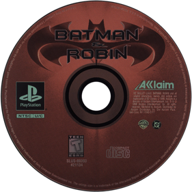 Batman & Robin - Disc Image