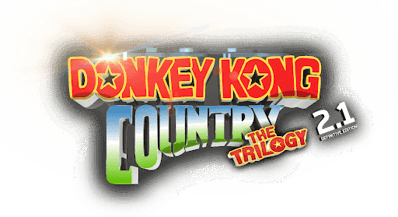 Donkey Kong Country: The Trilogy - Clear Logo