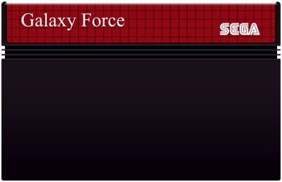 Galaxy Force - Fanart - Cart - Front