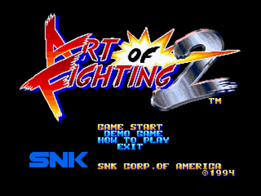Art of Fighting 2 - Screenshot - Game Select