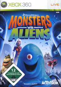 Monsters vs. Aliens - Box - Front