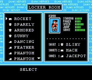 Nekketsu Street Basket: Ganbare Dunk Heroes - Screenshot - Gameplay