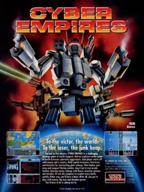 Cyber Empires - Advertisement Flyer - Front