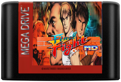 Final Fight MD - Cart - Front