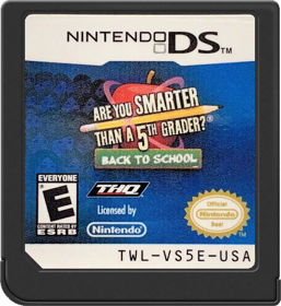 Are You Smarter Than a 5th Grader? Back to School - Cart - Front Image