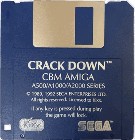 Crack Down - Disc