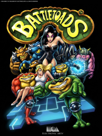 Battletoads - Advertisement Flyer - Front