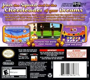 All Star Cheer Squad - Box - Back