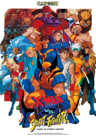 X-Men vs. Street Fighter - Fanart - Box - Front