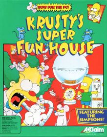 Krusty's Fun House - Box - Front