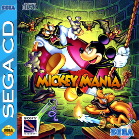 Mickey Mania: The Timeless Adventures of Mickey Mouse - Fanart - Box - Front