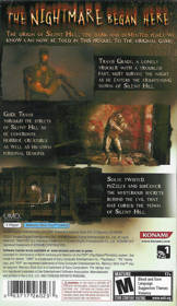 Silent Hill: Origins - Box - Back Image