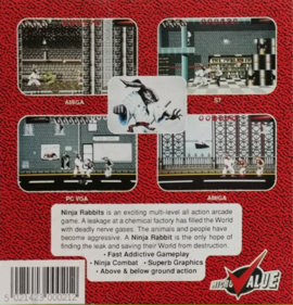 Ninja Rabbits - Box - Back