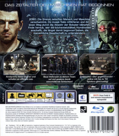 Binary Domain - Box - Back