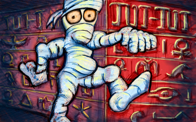 Tut-Tut - Fanart - Background