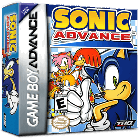 Sonic Advance - Box - 3D Image