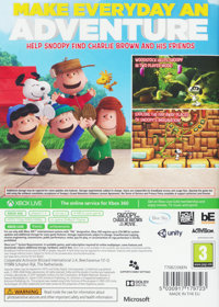 Snoopy's Grand Adventure - Box - Back
