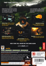 Alone in the Dark - Box - Back