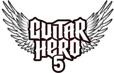 Guitar Hero 5 - Clear Logo