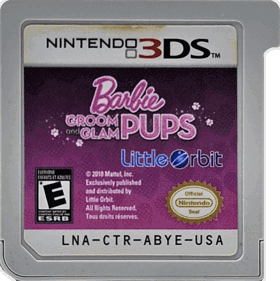Barbie: Groom and Glam Pups - Cart - Front