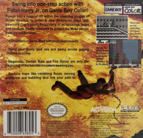 Pitfall: Beyond the Jungle - Box - Back Image