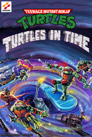 Teenage Mutant Ninja Turtles: Turtles in Time - Fanart - Box - Front