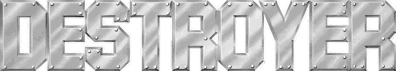 Destroyer - Clear Logo Image