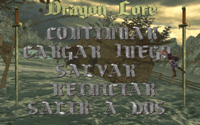 Dragon Lore: The Legend Begins - Screenshot - Game Select