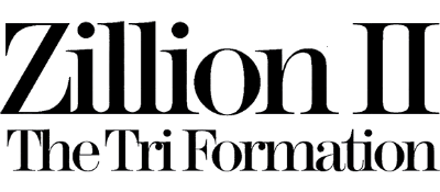 Zillion II: The Tri Formation - Clear Logo Image