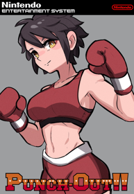 Punch-Out!! (1990) - Fanart - Box - Front