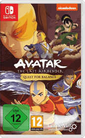 Avatar: The Last Airbender: Quest For Balance - Box - Front - Reconstructed