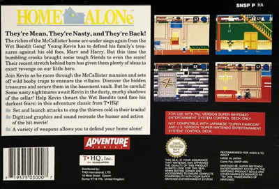 Home Alone - Box - Back