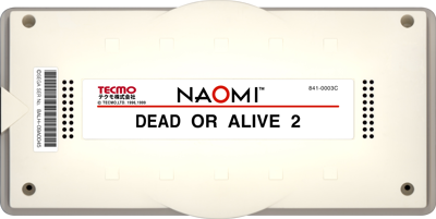 Dead or Alive 2 - Cart - Front