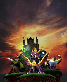 Spyro the Dragon - Advertisement Flyer - Front Image