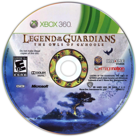 Legend of the Guardians: The Owls of Ga'Hoole - Disc